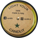 Candlit Candela in Bottiglia riciclata di Poderi Fiorini Maremagna