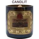 Candlit Candela in Bottiglia Monte Rossa Cabochon
