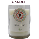 Candlit Candela in Bottiglia di Avezza Rosé Brut