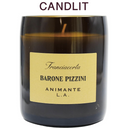 Candlit Candela in bottiglia Franciacorta Barone Pizzini Animante L.A.