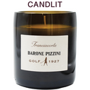 Candlit Candela in bottiglia Franciacorta Barone Pizzini Golf 1927