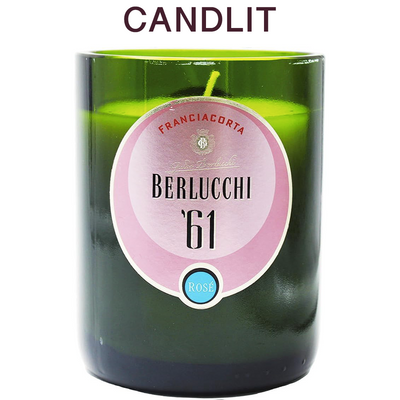 Candlit Candela in bottiglia Berlucchi '61 Rosé