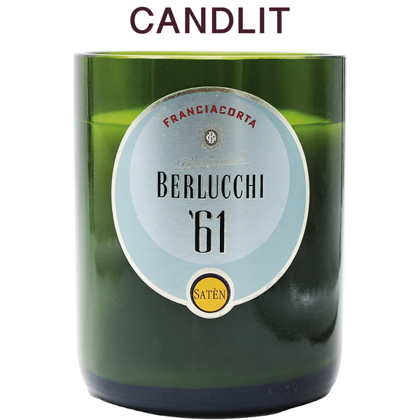 Candlit Candela in bottiglia Berlucchi ' 61 Satèn