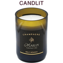 Candlit Candela Bottiglia di Champagne Mailly Brut Réserve Grand Cru