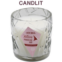 Candlit Candle in an Astoria Velére Bottle