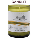 Candlit Kerze in Flasche Borgo Conventi Pinot Grigio