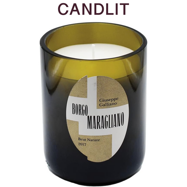 Candlit Candela in Bottiglia di Borgo Maragliano Giuseppe Galliano