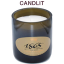 Candlit Candela in Bottiglia di Conte Vistarino 1865