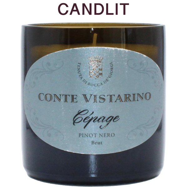 Candlit Candela in Bottiglia di Conte Vistarino Cépage