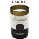 Candlit Conte Vistarino Tavernetto Bottle Candle
