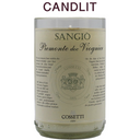 Candlit Candela in Bottiglia di Cossetti Sangiò