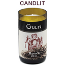 Candlit Candle in Gulfi Reseca Bottle
