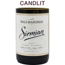 Candlit Candle in Nals Margreid Sirmian Pinot Bianco Bottle