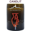 Candlit Amber Petramatta Bottle Candle