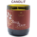 Candlit Candela in Bottiglia di Poderi Fiorini Lambrusco “Becco Rosso”