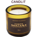 Candlit Candle in Bottle from Corte Quaiara Cuvée Saccomani Veneri