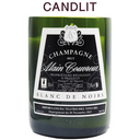 Candlit Candela in bottiglia Champagne Alain Couvreur Blanc de Noirs