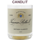 Candlit Candela in bottiglia Francesco Bellei Blanc De Noirs