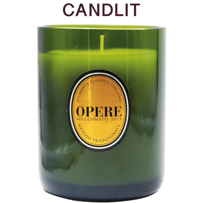 Candlit Candela in bottiglia Villa Sandi Opere Millesimato 2015