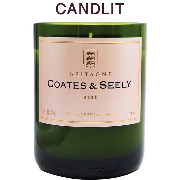 Candlit Candela in Bottiglia di Coates & Seely Rosè