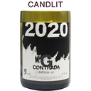 Candlit Candela in bottiglia Passopisciaro Franchetti Contrada G 2020