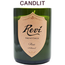 Candlit Candela in bottiglia Revì Trentodoc Rosè Millesimato