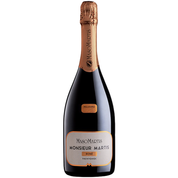 Maso Martis Trento Doc Rosé Monsieur Martis Dosaggio Zero 2018 in gift box