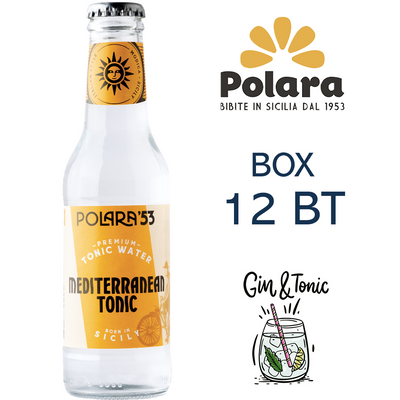 Polara Tonica Mediterranea 20 Cl Box 12 Bottiglie