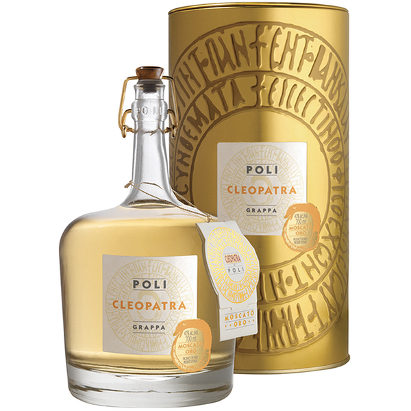 Poli Distilleria Grappa Cleopatra Amarone Oro 70 Cl in Geschenkverpackung