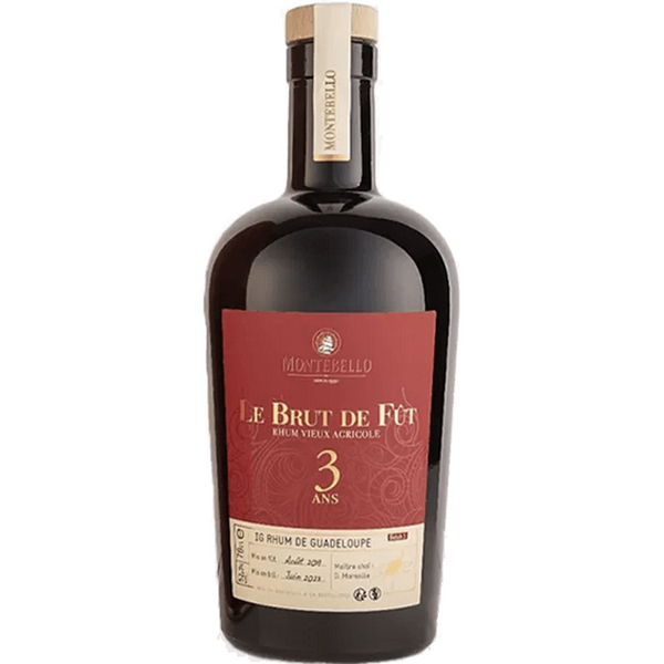 Montebello Rum Vieux 3 Ans Brut de Fut Batch